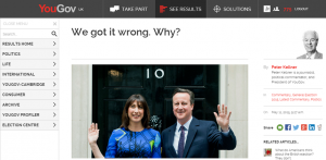 YouGov: "We got it wrong. Why?"